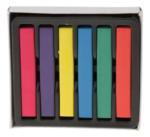 4 Kit De Tizas Para Cabello En Colores Brillantes 4 Piezas