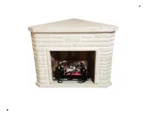 Comprar Hogar A Gas Esquinero De 1 Mtro + Leño De 10000 - Mym Hogar