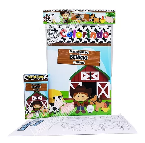 Kit 30 Livrinhos de Colorir P/ Anivesário Vários Temas