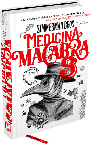 Medicina Macabra 3, de E. Zimmerman, Barry. Série Medicina Macabra (3), vol. 3. Editora Darkside Entretenimento Ltda  Epp, capa dura em português, 2022