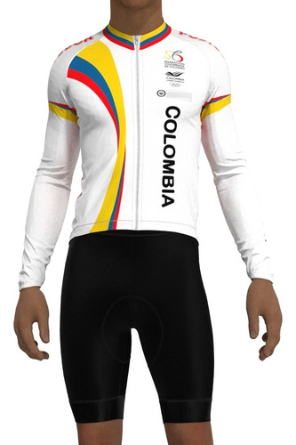 Uniforme Ciclismo Jersey Colombia 2246 + Pant Corto
