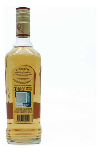 Pack De 10 Pzas Tequila José Cuervo Especial Reposado 695 Ml