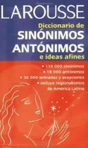 Comprar Diccionario De Sinonimos Antonimos E Ideas Afines