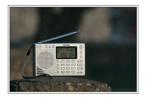 Receptor De Radio Tecsun Pl-380 Dsp Estéreo Fm Mundial Color