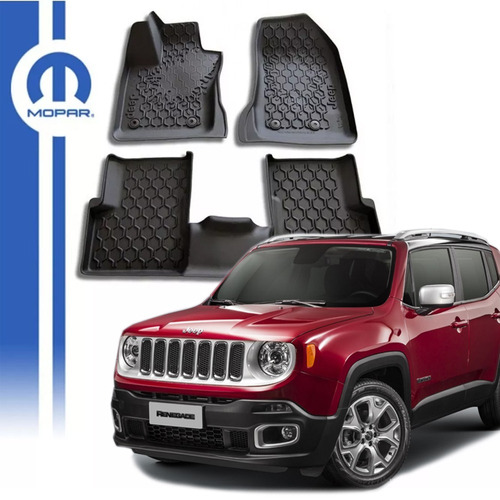 Kit Tapete C/ Bordas Mopar Jeep Renegade Limited 2017