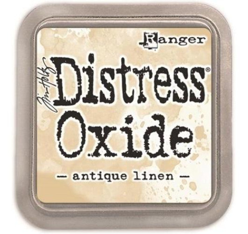 Tim Holtz Distress Oxide Antique Linen Sellos Tinta Vintage