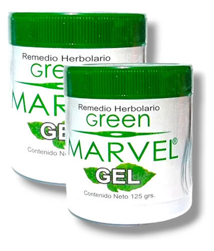 Gel Green Marvel 2 Pzas