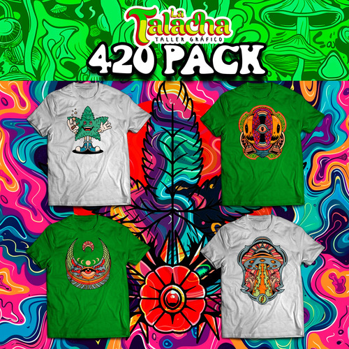 Colección 420, Archivos Para Sublimación, Dtf Y Dtg