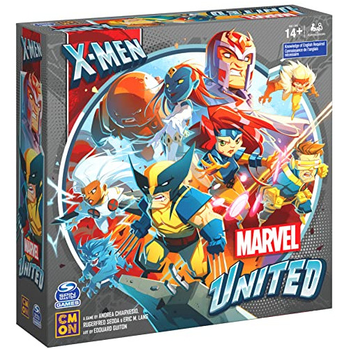 Spin Master Games X-men, Marvel United Board Juego Con Carta