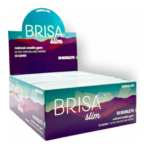 Papelillos Brisa Slim Sábana Display