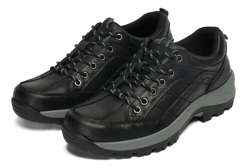 Zapato Hombre Negro Bakari Thunder Blue