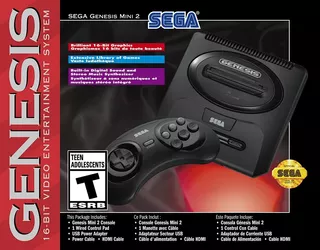 Sega Genesis Mega Drive Mini 2 + Case De Transporte Original