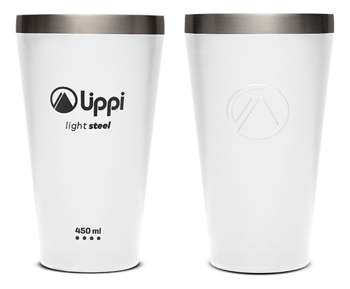 Vaso Pint Lippi 450 Ml Blanco