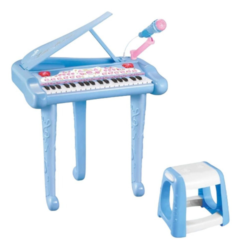 Teclado Electrónico Piano Para Niños Musical Con Micrófono