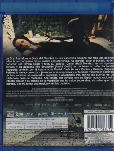 Visitantes Kate Del Castillo Pelicula Blu-ray
