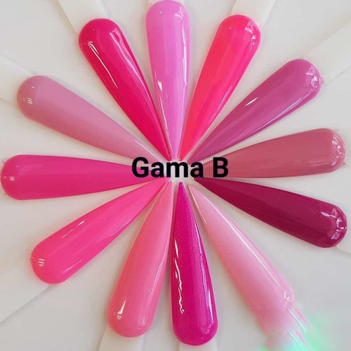 Imagen 2 de 9 de Gel Uv/led Miss Cherry Gama B 10ml Gel Semipermanente C/12pz