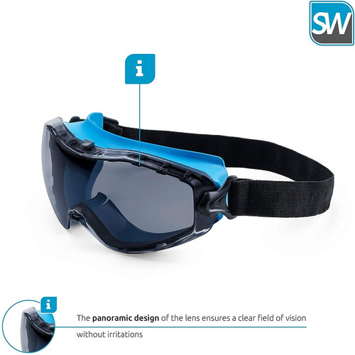 Solidwork Gafas De Seguridad Con Fit Universales | Gafas De