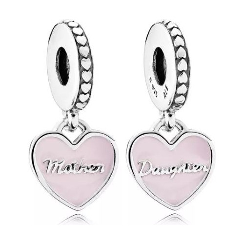 Pandora Dije Corazones Madre E Hija Original + Kit