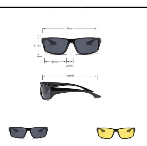 Imagen 5 de 8 de Lentes Profesionales Hd Para Manejar + Funda Regalo.