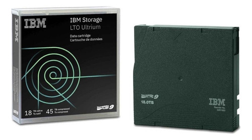 Ibm Lto Ultrium 9 Data Cartridge 02xw568 18tb/45tb