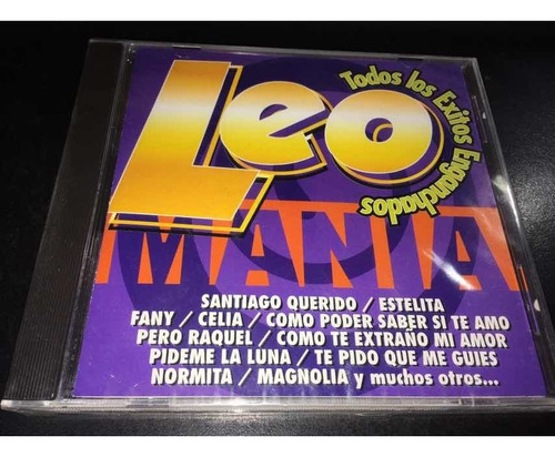 Leo Dan Leomania R. Corrales Exitos Enganchados Cd 