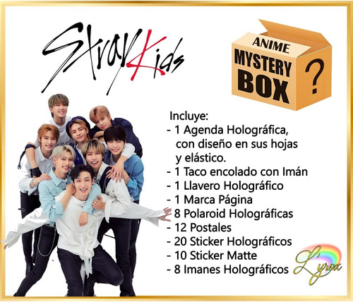 Stray Kids Caja Misteriosa Mystery Box K Pop