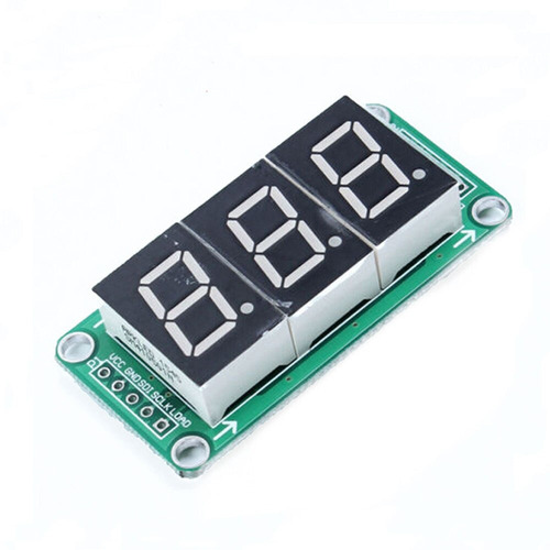 Modulo Display 7 Segmentos  4 Dígitos 3 X 74hc595