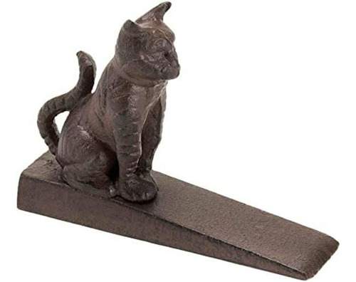 1 Tope De Puerta Decorativo De Hierro Fundido Para Gatito