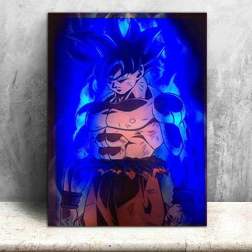Cuadro Luz Led Dragon Ball Super Goku Migatte Doctrina Envi | Cuotas sin interés Cuadro Luz Led Dragon Ball Super Goku Migatte Doctrina Envi | Cuotas sin interés