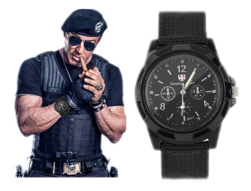 Reloj Comando Militar Negro
