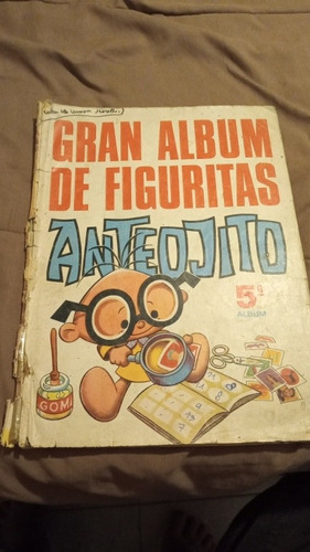 Gran Album De Figuritas Anteojito. Leer..