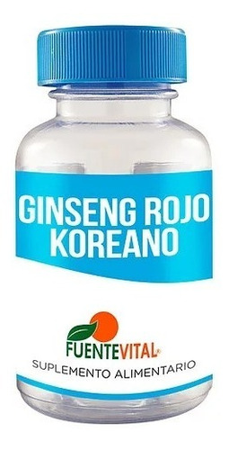 Ginseng Rojo Koreano Fv 1x60 Cap 500 Mg. Pot Fisica - Mental