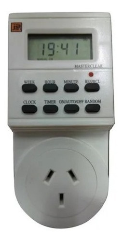 Timer Digital Reloj Programable Enchufable Interelec Stg
