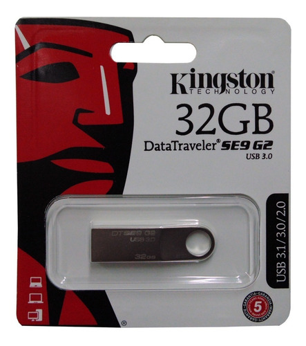 Pendrive Kingston 32gb 32 Gb Datatraveler Dtse9g2 3.0 Origin