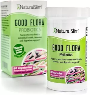 Good Flora Probióticos Natural Slim 60 Capsulas