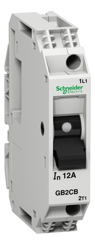 Gb2cb16 Circuit Breaker, 1 Polo, 10 A, Id = 138 A