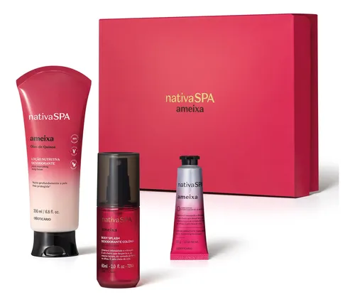 O Boticario Kit Nativa Spa Ameixa 3 Itens