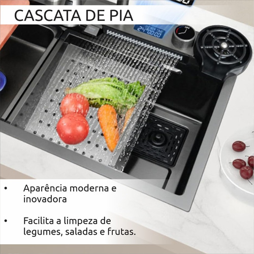 Cuba Gourmet Aço Inox Multifuncional Completa Com Acessários