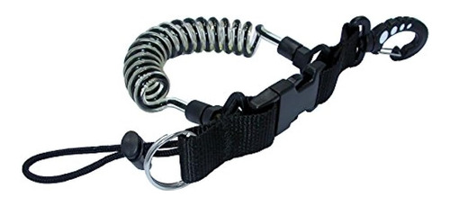 Phantom Aquatics  Liberacion Rapida Bobina Lanyard Con Clip