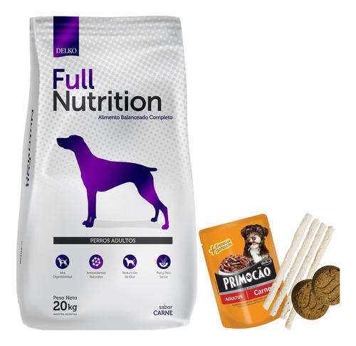 Alimento Perro Adulto Full Nutrition Todas Las Razas 20 Kg 