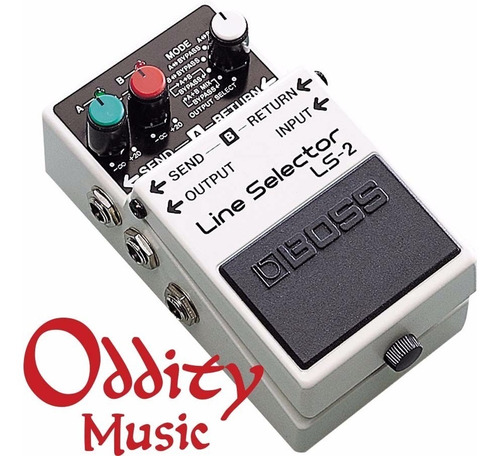 Imagen 2 de 2 de Pedal Boss Ls-2 Selector De Linea Guitarra Bajo - Oddity