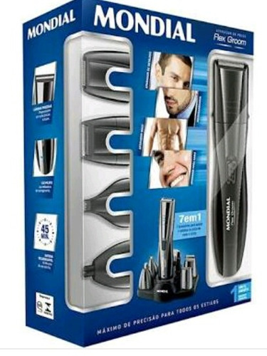 Aparelho Barbeador Mondial 7 Em 1 Frete Gratis!