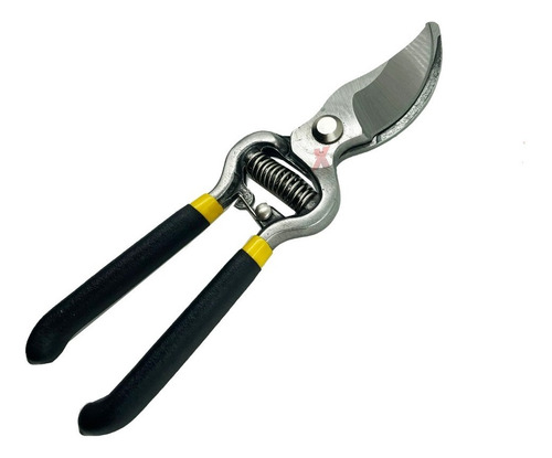 Tijera Podar Jardín Profesional Acero + Par De Guantes Poda