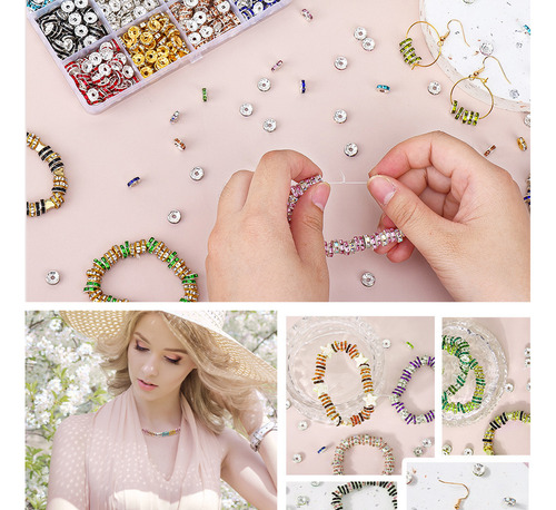 Kit De Bricolaje Para Hacer Pulseras, Joyas Y Collares