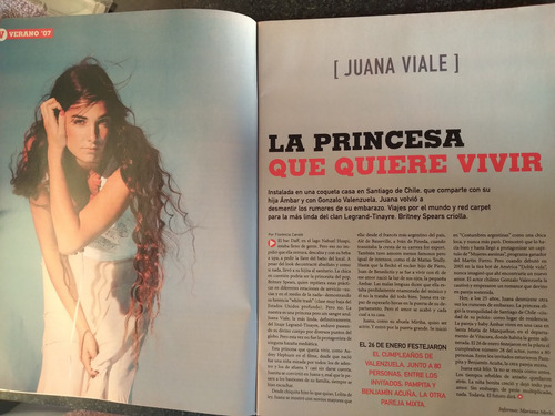 Revista Siete Dias Viale Milone Riquelme 9 2 2007 N17 (Usado)