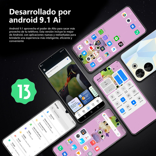 Celular Android C20 Pro De 6.51 Pulgadas Ram2gb Y Rom16gb Blanco