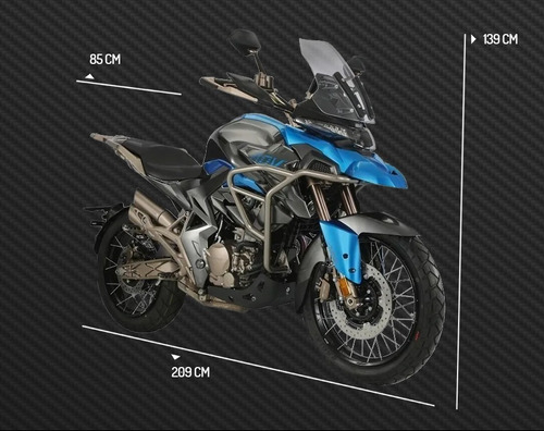 Zontes 310 T2 Rayos 0km Equipada Con Baúles Expandibles
