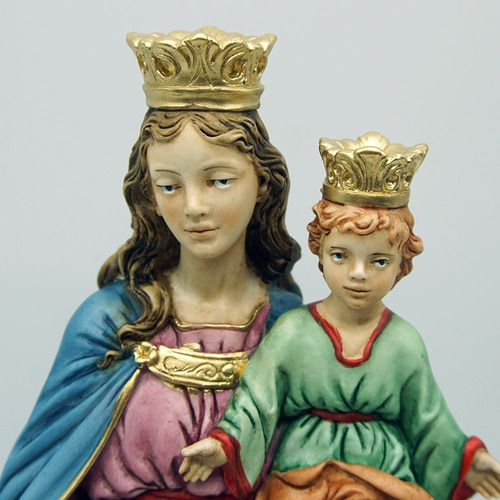 Estatua Virgen Auxiliadora Imagen Religiosa Italiana Garanti