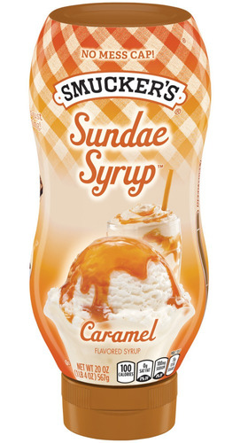 Jarabe De Caramelo Sundae Syrup Caramel Smucker's