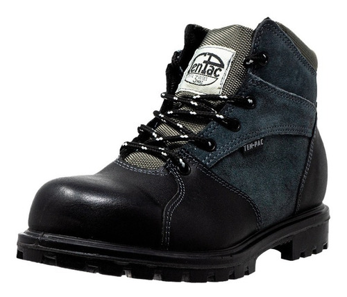 Imagen 1 de 5 de Calzado De Seguridad Ten-pac Borcegui Eco Steel Color Negro